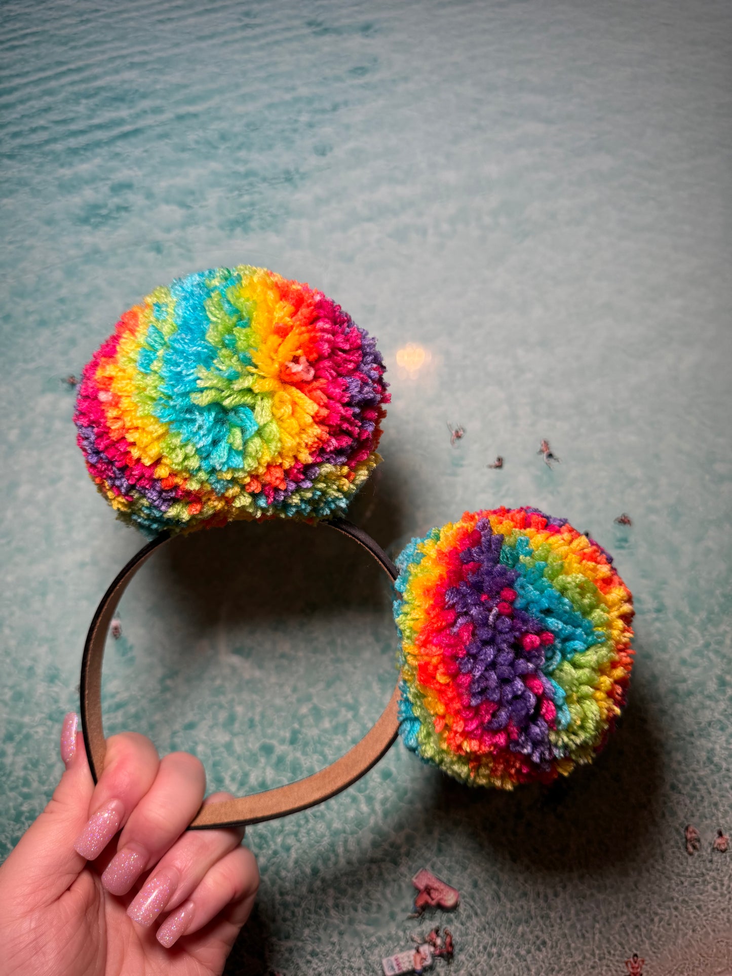 Rainbow Tie dye Headband