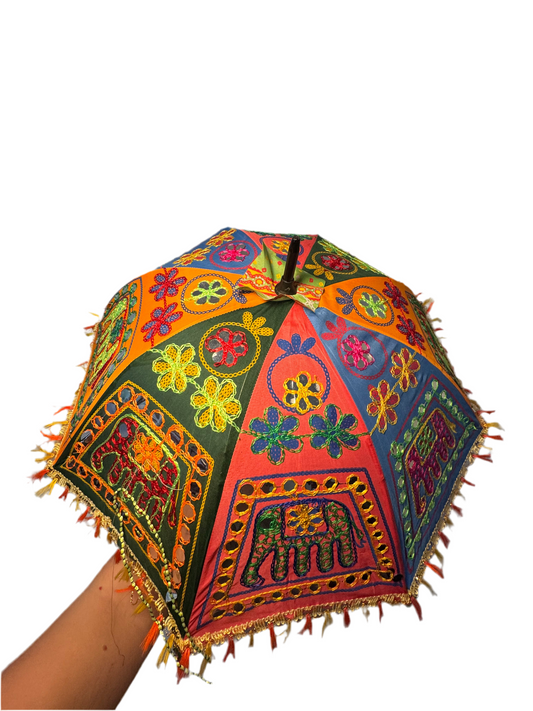 Festival parasol colourway 3